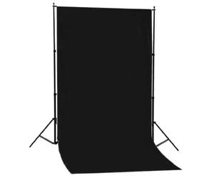 Linkstar système de fond BSK-2016B avec toile noire pour studio photo et location