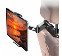 Linkstyle Support Tablette Voiture Extensible: Rotation 360° Support Appui-tête Voiture pour 10,2 - 26,9 cm iPad Phone Samsung Nintendo Switch