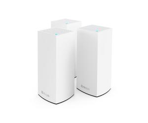 Linksys Atlas 6 Wifi 6 bi-bande (pack de 3) Système WiFi maillé avec connexion rapide et large couverture.