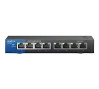 Linksys Business LGS108 - Commutateur - non géré - 8 x 10/100/1000 - de bureau - AC 100/230 V