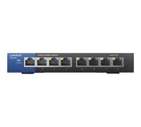 Linksys Business LGS108 - Commutateur - non géré - 8 x 10/100/1000 - de bureau - AC 100/230 V