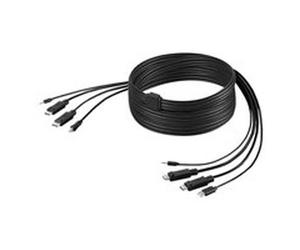 LINKSYS Câble KVM Belkin - 1,8 m - Noir