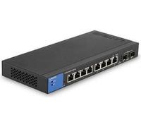 Linksys Commutateur Gigabit Ethernet administrable 8 ports avec 2 liaisons montantes SFP