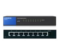 Linksys Business LGS108 - Commutateur - non géré - 8 x 10/100/1000 - de bureau - AC 100/230 V G