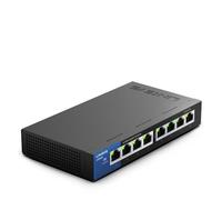 Linksys Business LGS108 - Commutateur - non géré - 8 x 10/100/1000 - de bureau - AC 100/230 V G