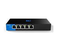 Linksys LN2305-KE commutateur réseau L2 2.5G Ethernet (100/1000/2500) Bureau Noir et Bleu