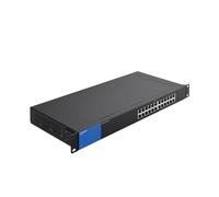 Linksys Switch Poe Non Manageable Gigabit Avec 24 Ports Lgs124-Eu (ethernet Maison et Bureau Avec Boîtier Métallique, Séparateur ethernet au Mur Ou sur Un Bureau, Plug & Play)