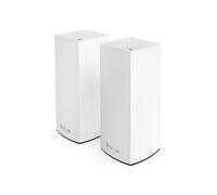 Linksys Système WiFi 6 Mesh Atlas 6 (Routeur sans Fil Double Bande AX3000, Jusqu’à 3 Gbit/s, 50 appareils ou Plus sur 372 m², Pack de 2, Blanc)