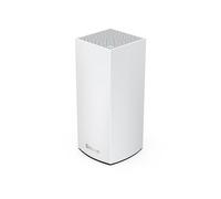 Linksys Système WiFi 6 Mesh Multiroom Atlas 6 (Routeur sans Fil Double Bande AX3000, 4 Fois Plus Rapide, Jusqu’à 3 Gbit/s, 25 Appareils ou Plus sur 185 m², Pack de 1, Blanc) MX2001-KE