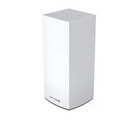Linksys Velop MX4200 Tri-Band Whole Home Mesh WiFi 6 System (AX4200) WiFi Router, Extender & Booster up to 3000 sq ft, 3.5X Faster Speed for 40+ Devices, MU-MIMO & Parental Controls - 1 Pack, White