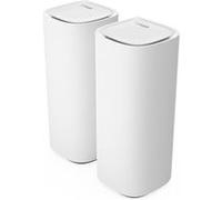 Linksys VELOP Pro 7 - Système Wi-Fi - (2 routeurs) - jusqu'à 6000 pieds carrés - maillage 1GbE, 2.5GbE, Wi-Fi 7 Multi-Bande G