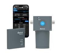 LinkTap 1 Voie ValveLinker & Gateway - Programmateur d'arrosage Intelligent à Piles, Contrôle via App, Arrosage Météo, Portée Radio supérieure au WiFi, IP66, Compatible Débitmètre 1" & 2"