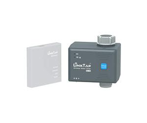 LinkTap G1S Minuteur d'Arrosage (Nécessite Gateway), Adaptatif Météo, IP66 | Programmateur Connecté App pour Jardin & Goutte à Goutte, Portée Supérieure au Wi-Fi, Réseau Mesh, Protection Antigel, Alexa