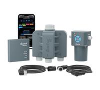 LinkTap Q1 Programmateur Arrosage 4 Zones et Gateway, 4 Débitmètres