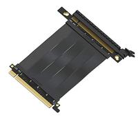 LINKUP - {10cm) PCIE 3.0 16x Carte d'Extension de Port PCI Express Blindée à Très Haute Vitesse | Douille Droite - Compatible TT