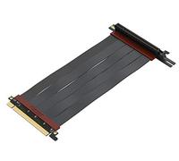 LINKUP - {20cm) PCIE 3.0 16x Carte d'Extension de Port PCI Express Blindée à Très Haute Vitesse | Prise à Angle Gauche