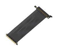 LINKUP - {25cm) PCIE 3.0 16x Carte d'Extension de Port PCI Express Blindée à Très Haute Vitesse | Douille Droite - Compatible TT