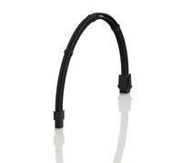 LINKUP - AVA 50cm 4-Broches CPU ATX Carte Mère Alimentation PSU Câble d'Extension Tressé Manchon Personnalisé Mod PC avec Peignes | Pack Unique | 500mm - Noir