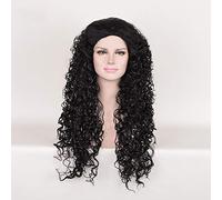 LINLINCD 2018 !! Nouvelle arrivée Moana Prince Maui Perruque bouclée avec filet à cheveux Pour cosplay Noir