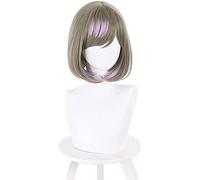 LINLINCD -Anime Coser Wig Shibuya Canon Perruques Mélange Jaune Moyen Jaune 40 cm Cheveux Longs Cosplay Halloween Perruque avec Cap (Color : Brown)