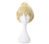 LINLINCD -Anime Coser Wig Yuri Honjo Perruque Invasion Haute Invasion Yuri Honjo Cosplay Perruque avec Perruque Longue Cosplay Perruque Bleu Noir Noir (Color : Mayuko Nise)