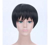 LINLINCD Anime Yuri Dm772 Perruque de cosplay Katsuki Yuuri Plisetsky Yurio en cheveux synthétiques Viktor Nikiforov Yuri sur glace Costume Perruque + bonnet