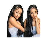 LINLINCD - Hairpieces Ensemble de perruques pour femme, perruques européennes et américaines pour femmes, dentelle avant en fibre chimique, petite perruque A