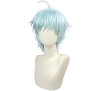 LINLINCD Perruque Chongyun Cosplay Genshin Impact Anime Cosplay Chongyun avec bonnet de perruque gratuit pour Halloween