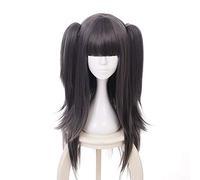 LINLINCD Perruque cosplay avec emblème du feu Tharja pour femme - Longue queue de cheval - Cheveux synthétiques résistants à la chaleur - Pour femme