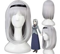 LINLINCD Perruque de cosplay Anna Nishikinomiya - Costume de Shimoneta à Iu Gainen ga Sonzai Shinai Taikutsu na Sekai SOX - Cheveux synthétiques pour femme - Anna Nishikinomiya