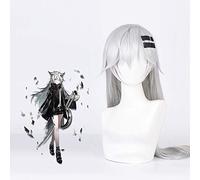 LINLINCD - Perruque de cosplay Game Arknights Laponie - Cheveux synthétiques résistants à la chaleur - Pour Halloween, carnaval, fête, anime - Perruque pérucas uniquement