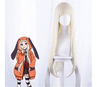 LINLINCD Perruque de cosplay Kakegurui Compulsive Gambler 2 perruques Yomoduki Runa Cosplay Perruque cheveux synthétiques Halloween fête costume spectacle perruque