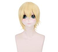 LINLINCD Perruque de cosplay Kano Shuuya - Courte - Costume de Kagerou - Projet MekakuCity - Cheveux résistants à la chaleur - Pour Halloween et fête