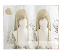 LINLINCD Perruque de cosplay Lin XianMing - Cosplay - Hakata Tonkotsu Ramens - Cosplay - Costume d'Halloween + bonnet comme sur l'image