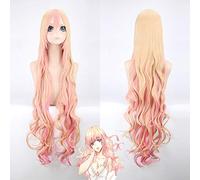 LINLINCD Perruque de cosplay Macross F Sheryl Nome pour femme - Perruque de cosplay longue bouclée ondulée - 120 cm - Perruque de cheveux synthétiques de qualité supérieure résistante à la chaleur -