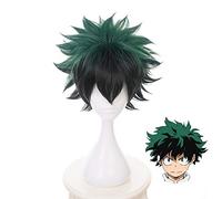 LINLINCD Perruque de cosplay Mz-1147 - Mon héros Academia Izuku Midoriya - Perruque Boku No Held Academia/Akademie Cosplay - Cheveux Izuku Midoriya Deku