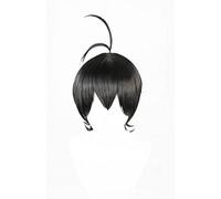LINLINCD Perruque de skateboard Miyacos avec motif anime Cosplay SK Infinite - Perruque Shiina Mizuya noire - Cheveux courts - Anti-courbure - Facile à modeler - Noir