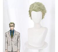 LINLINCD -Wig Anime Cosplay Anime Cosplay Perruque Jujutsu Kaisen Perruque Kento Nanami Cheveux courts pour homme avec bonnet de perruque gratuit pour Halloween