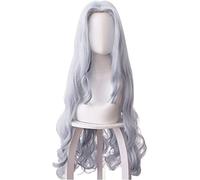 LINLINCD -Wig Anime Cosplay My Hero Academia Eri Cosplay Perruques Halloween Gris Bleu Cheveux longs bouclés Anime Cosplay Perruques KEEBON