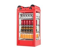 Linmeas-753 Armoire chauffante for boissons 25-60 ℃, armoire d'isolation domestique, vitrine for boissons chaudes, armoire for boissons chaudes, armoire thermostatique (Color : Red, Size : 110L)