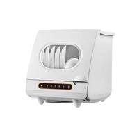 Linmeas-753 Lave-Vaisselle- Petit Lave-Vaisselle de Bureau, séchage Intelligent, entièrement Automatique, sans Installation Domestique Parfait pour la Maison, Les Appartements et Les Camping-Cars