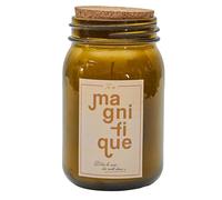 Linnea Bougie parfumée 40h TU ES modèle Tu ES Magnifique à la Cire de parafine Senteur Jasmin Jaune