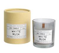 Linnea Bougie parfumée Senteur Musc Blanc Lab Factory avec Son étui Carton