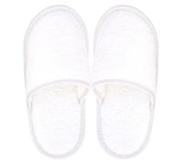 Linnea Chaussons de Bain Pure Blanc Taille Extra Large XL du 44 au 45