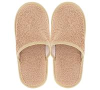 Linnea Chaussons de Bain Pure Marron Beige Taille Extra Large XL du 44 au 45