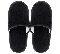 Linnea Chaussons de Bain Pure Noir Taille Extra Large XL du 44 au 45