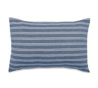 Linnea Coussin de Plage Coton lavé 20x30 cm Lili FOUTAS Bleu Marine
