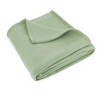 Linnea Couverture Polaire 220x240 cm Isba Amande 100% Polyester 320 g/m2 traité Non-feu