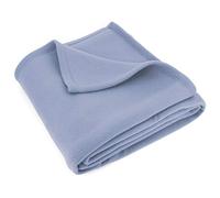 Linnea Couverture Polaire 220x240 cm Isba Myosotis 100% Polyester 320 g/m2 traité Non-feu