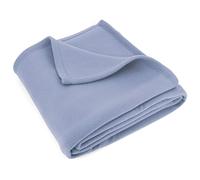 Linnea Couverture Polaire 240x260 cm Isba Myosotis 100% Polyester 320 g/m2 traité Non-feu